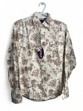 Mens Roper Vintage Pearl Snap Western Shirt size Small